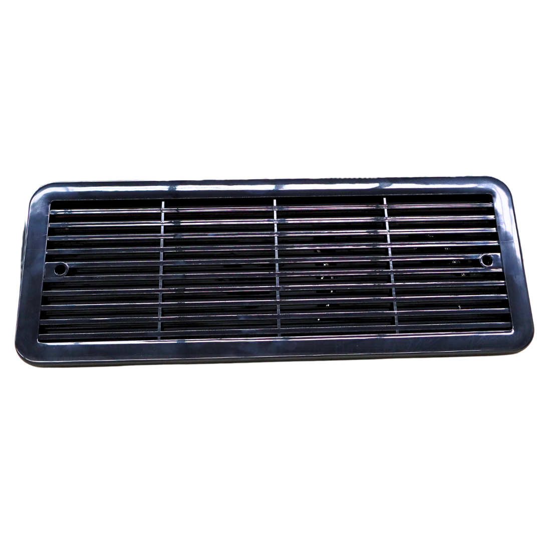 RV Sidewall Exterior Ventilation Fan 12V - Black