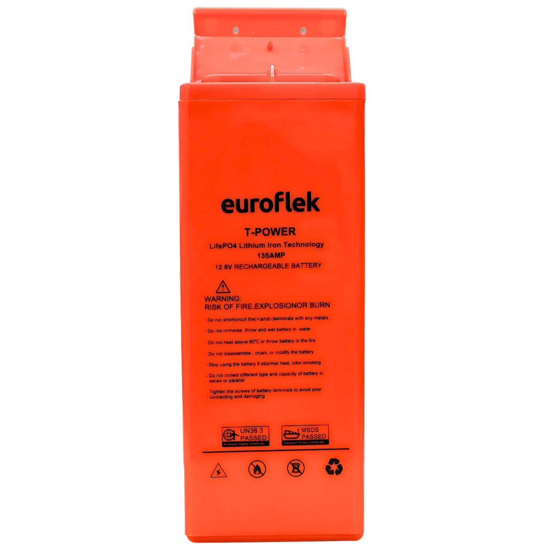 T-POWER LifeP04 Lithium Iron Technology 135AMP 12.8 Rechargeable Battery