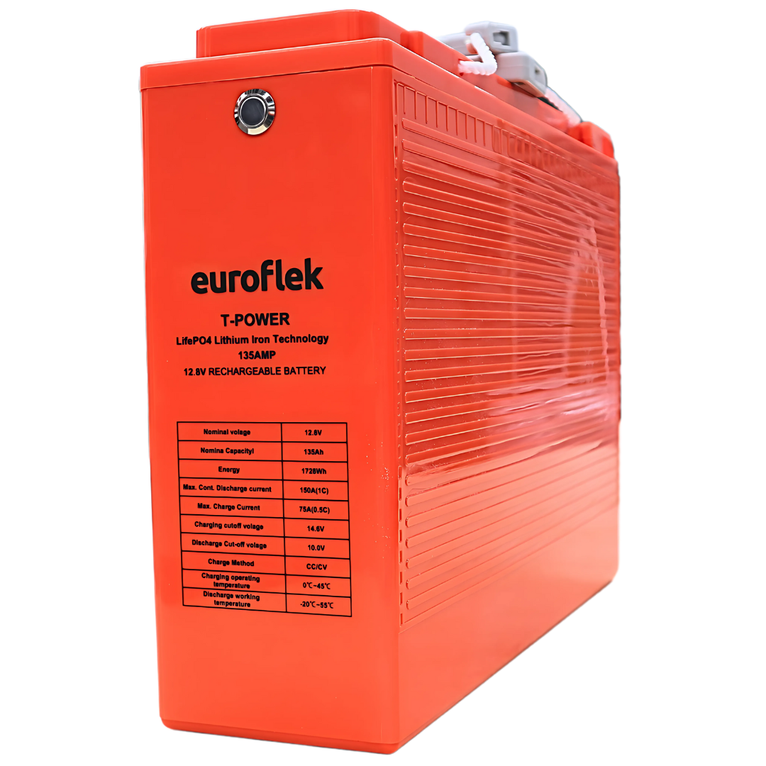 T-POWER LifeP04 Lithium Iron Technology 135AMP 12.8 Rechargeable Battery