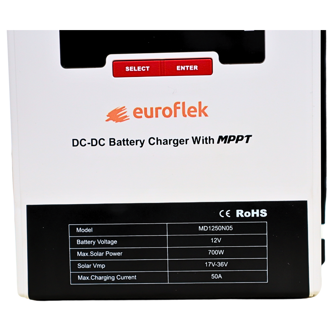 Euroflek DC-DC Battery Charger with MPPT
