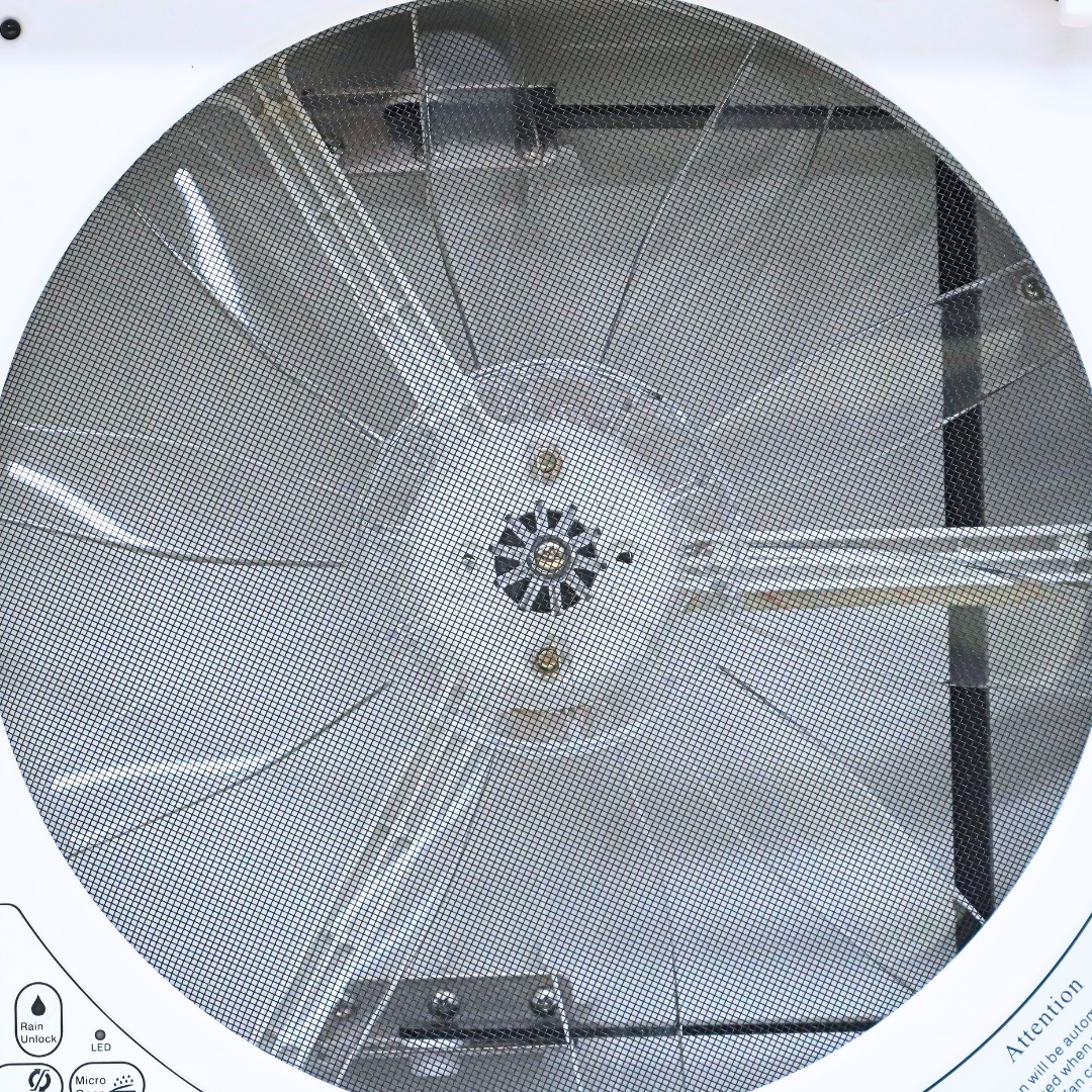 RV Roof Vent Fan 340x340mm - White